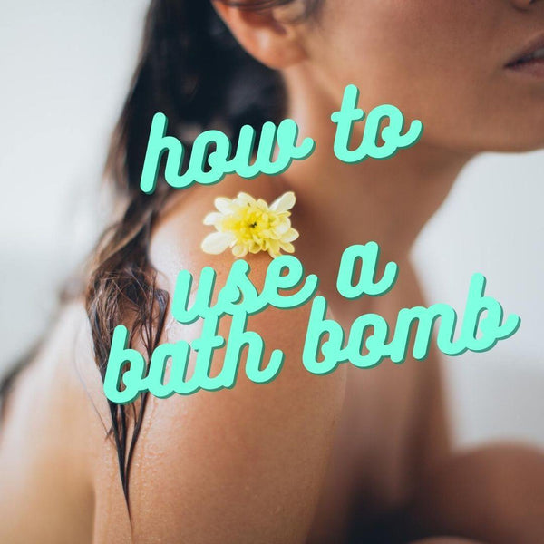 How to use a CBD bath bomb - Mint Wellness