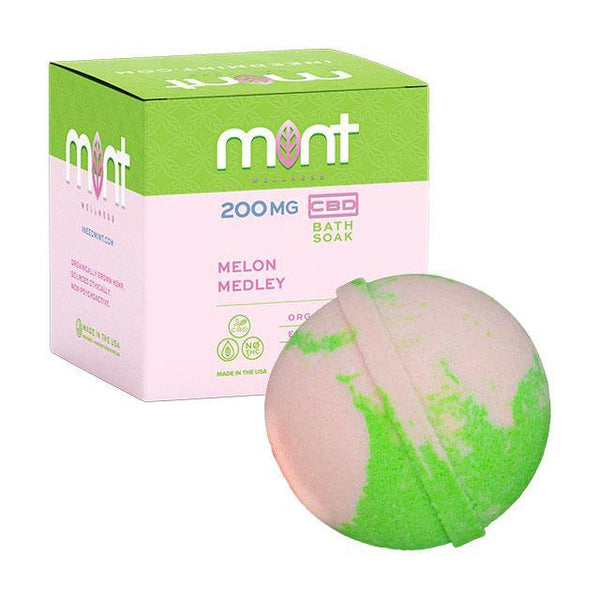 Melon Medley Bath Bomb - Mint Wellness
