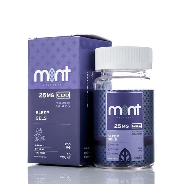 CBD Sleep Gels - Mint Wellness